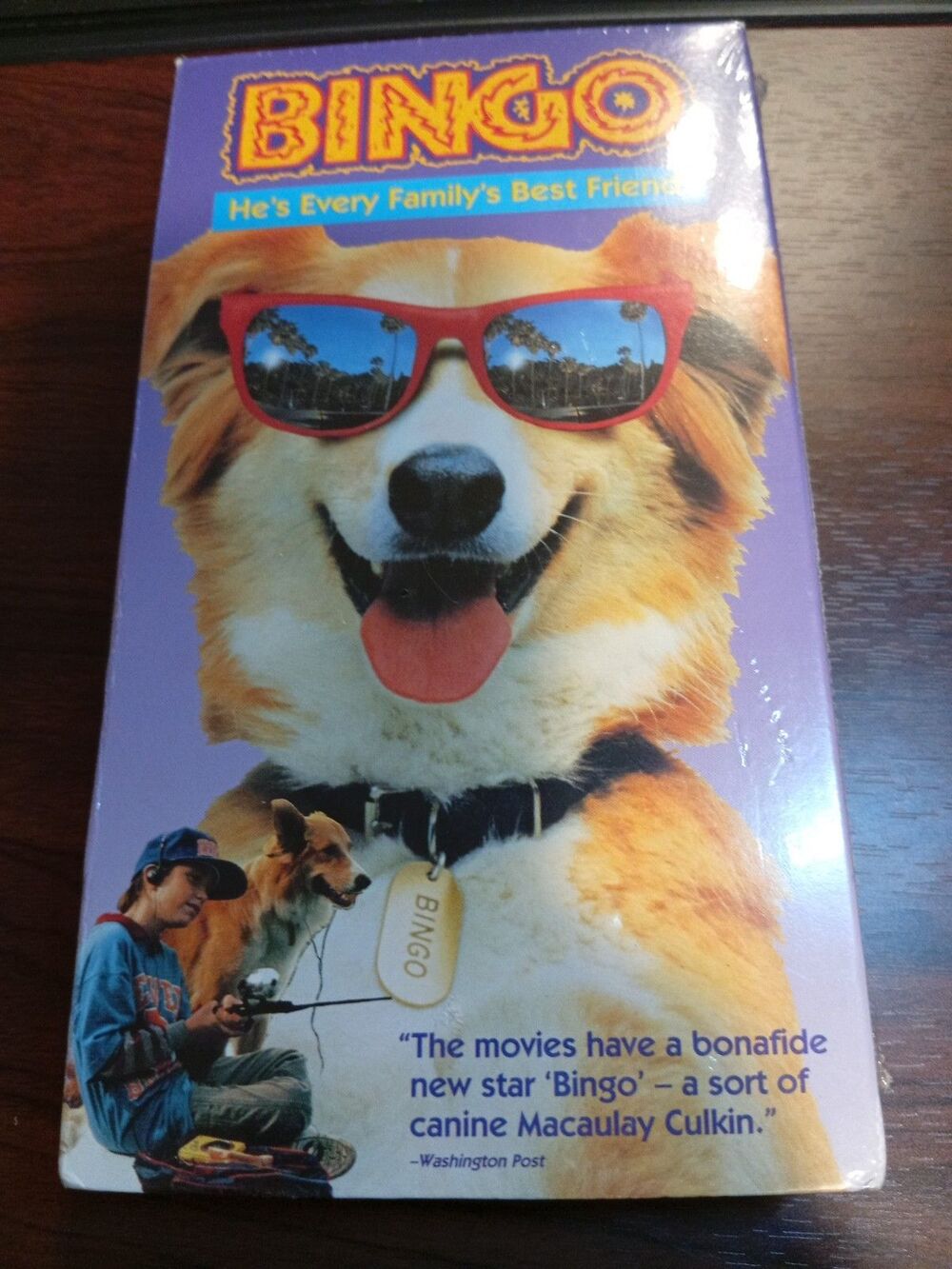 Bingo (VHS, 1991, Full Screen) New & Sealed Cindy Williams David Rasche